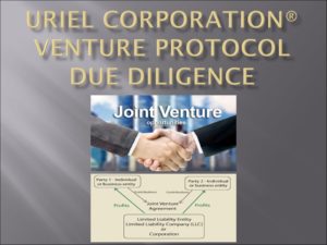 Uriel Corporation® Venture Protocol Due Diligence Power Point Presentation.